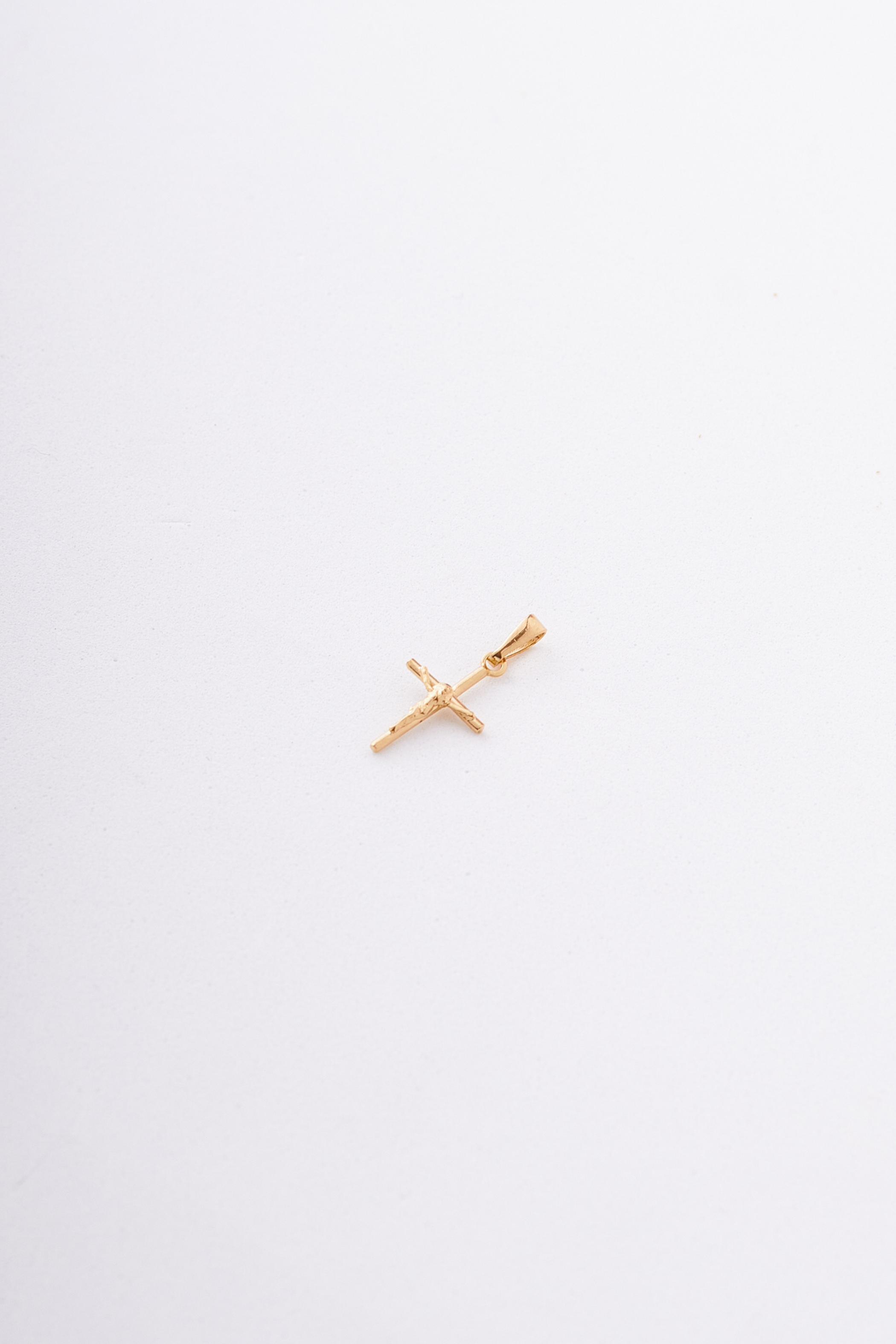 Dije crucifijo 23mm x 11mm