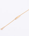 Pulsera Placa Escalera Plana Love - 14cm x 1mm