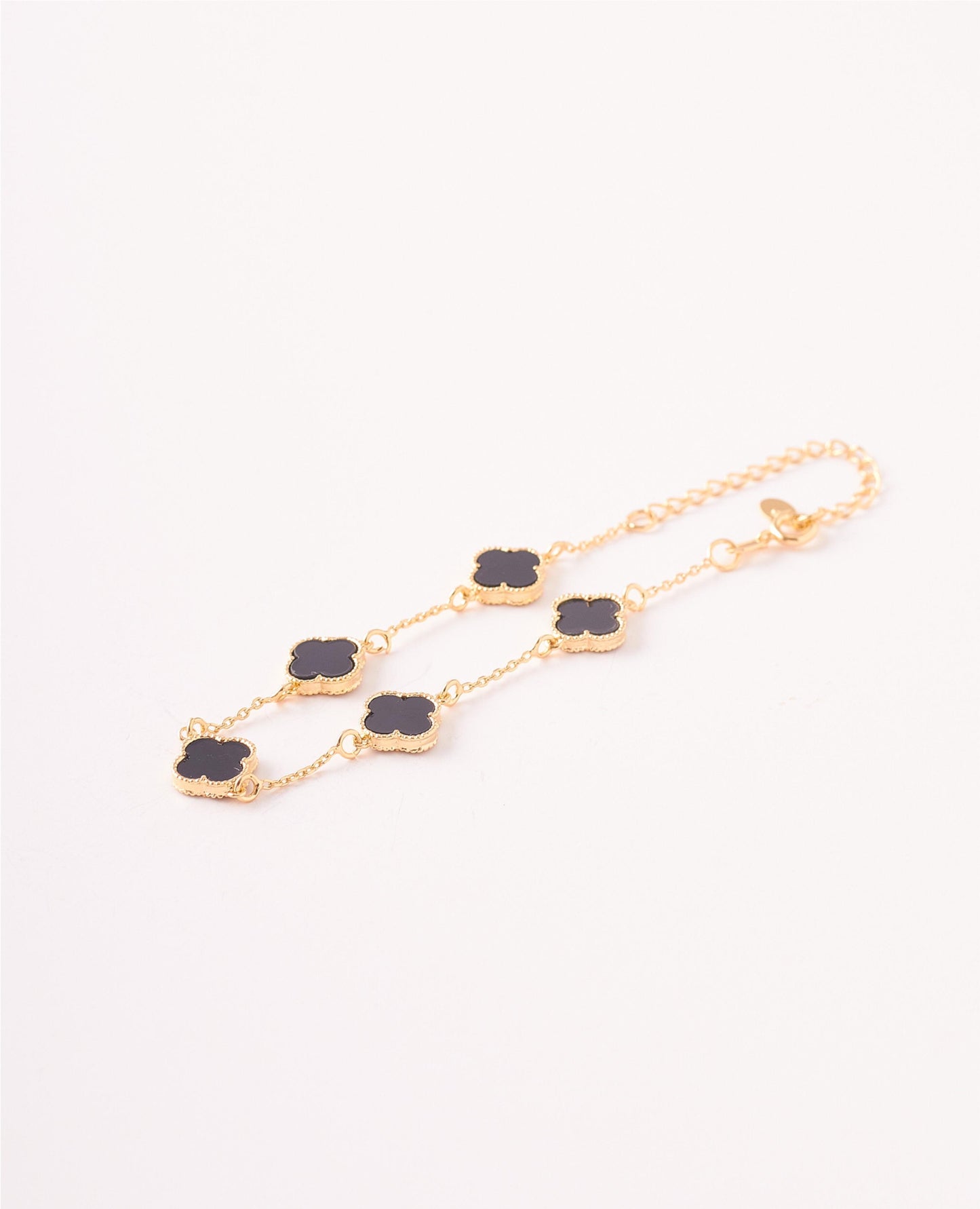 PULSERA VAN CLEEF 5 TREBOLES - 16CM + 5CM