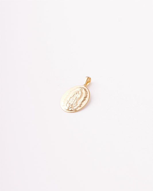 DIJE MEDALLA VIRGEN GUADALUPE - 14X27MM