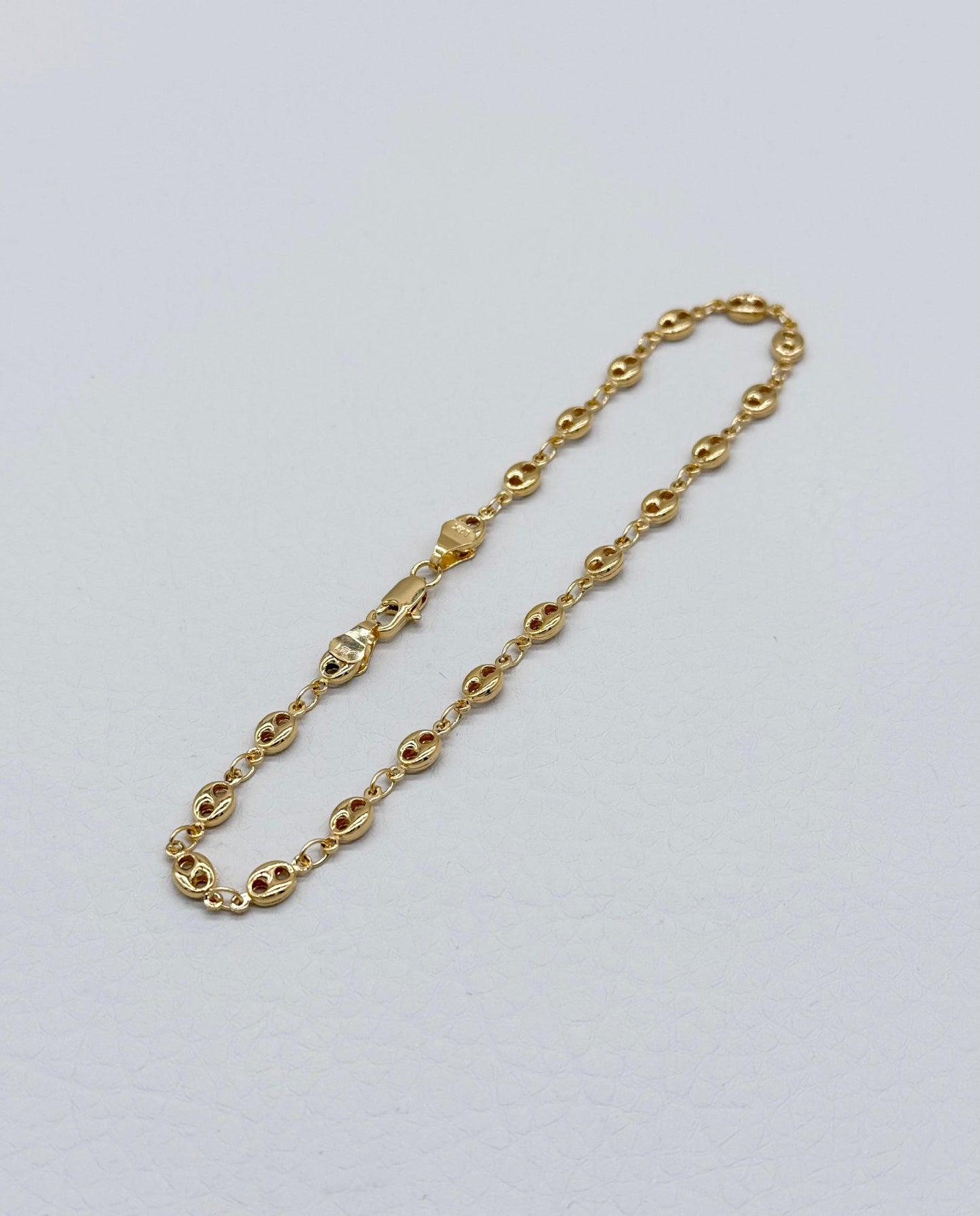 TOBILLERA TEJIDO GUCCI - 4MM